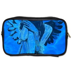 Underwater Angel Toiletries Bags by Valentinaart