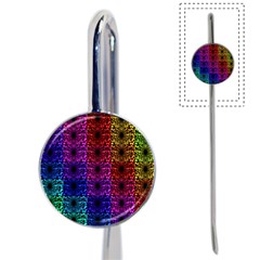 Rainbow Grid Form Abstract Book Mark by Simbadda