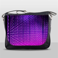 Pattern Light Color Structure Messenger Bags by Simbadda