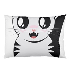 Meow Pillow Case (two Sides) by evpoe