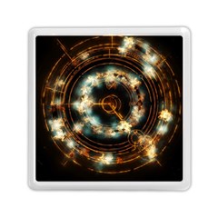 Science Fiction Energy Background Memory Card Reader (square)  by Simbadda