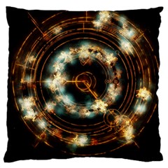 Science Fiction Energy Background Standard Flano Cushion Case (two Sides) by Simbadda