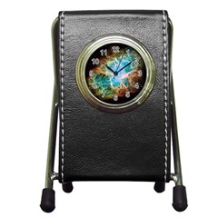 Crab Nebula Pen Holder Desk Clocks by SpaceShop