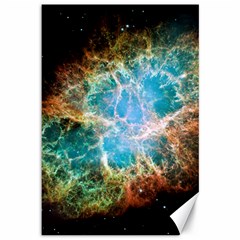 Crab Nebula Canvas 12  X 18   by SpaceShop