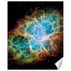 Crab Nebula Canvas 16  X 20   by SpaceShop