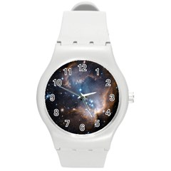 New Stars Round Plastic Sport Watch (m) by SpaceShop