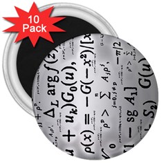 Science Formulas 3  Magnets (10 Pack)  by Simbadda