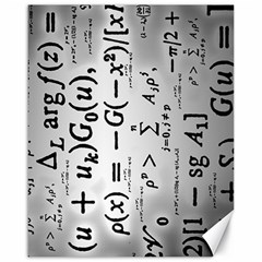 Science Formulas Canvas 16  X 20   by Simbadda