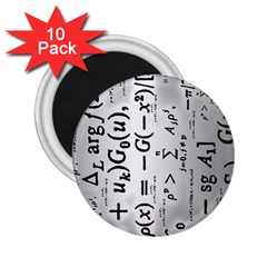 Science Formulas 2 25  Magnets (10 Pack)  by Simbadda