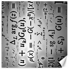 Science Formulas Canvas 12  X 12   by Simbadda