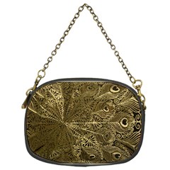 Peacock Metal Tray Chain Purses (one Side)  by Simbadda