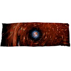 Fractal Peacock World Background Body Pillow Case Dakimakura (two Sides) by Simbadda