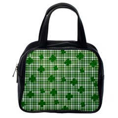 St  Patrick s Day Pattern Classic Handbags (one Side) by Valentinaart