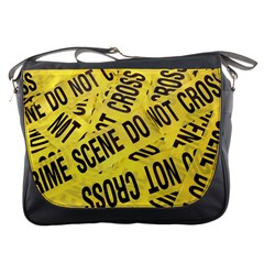 Crime Scene Messenger Bags by Valentinaart