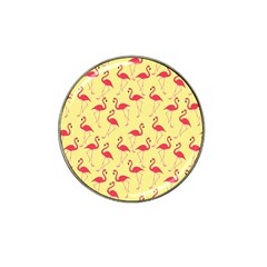 Flamingo Pattern Hat Clip Ball Marker by Valentinaart