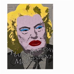 Happy Birthday Mr  President  Large Garden Flag (two Sides) by Valentinaart