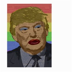 Donald Trump Large Garden Flag (two Sides) by Valentinaart