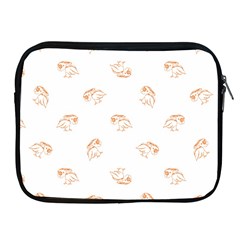 Birds Sketch Pattern Apple Ipad 2/3/4 Zipper Cases by dflcprints