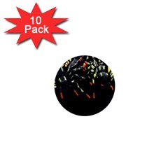 Colorful Spiders For Your Dark Halloween Projects 1  Mini Magnet (10 Pack)  by Simbadda