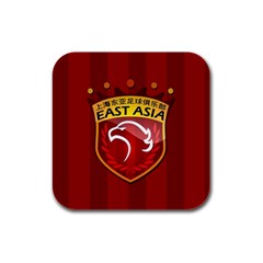 Shanghai Sipg F C  Rubber Square Coaster (4 Pack)  by Valentinaart