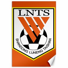 Shandong Luneng Taishan F C  Canvas 24  X 36  by Valentinaart