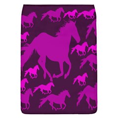 Pink Horses Horse Animals Pattern Colorful Colors Flap Covers (l)  by Simbadda