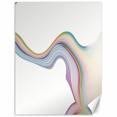 Abstract Ribbon Background Canvas 18  X 24   by Simbadda