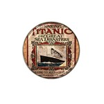 Titanic Hat Clip Ball Marker (10 pack) Front