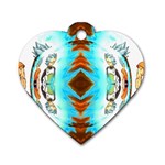 Dragonball Super 2 Dog Tag Heart (Two Sides) Front