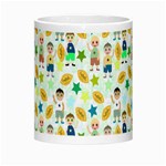 Football Kids Children Pattern Morph Mugs Center