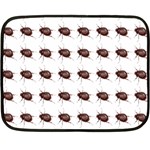 Insect Pattern Double Sided Fleece Blanket (Mini)  35 x27  Blanket Front