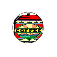 Coffee Tin A Classic Illustration Hat Clip Ball Marker by Nexatart