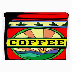 Coffee Tin A Classic Illustration Large Glasses Cloth by Nexatart