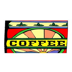 Coffee Tin A Classic Illustration Satin Wrap by Nexatart