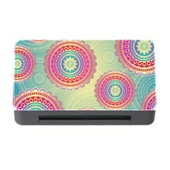 Abstract Geometric Wheels Pattern Memory Card Reader With Cf by LovelyDesigns4U