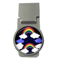 Rainbow Animation Money Clips (round)  by Nexatart