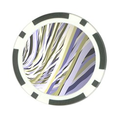 Wavy Ribbons Background Wallpaper Poker Chip Card Guard by Nexatart