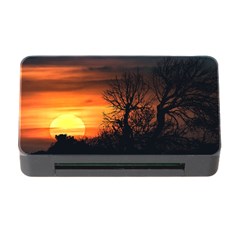 Sunset At Nature Landscape Memory Card Reader With Cf by dflcprints