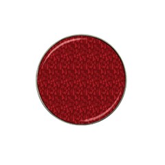 Bicycle Guitar Casual Car Red Hat Clip Ball Marker (4 Pack) by Mariart