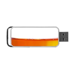 The Wine Bubbles Background Portable Usb Flash (one Side) by Nexatart