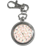 Flower Floral Red Star Sunflower Key Chain Watches Front