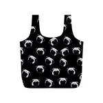 Pug dog pattern Full Print Recycle Bags (S)  Front