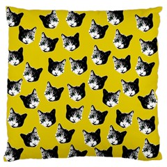 Cat Pattern Standard Flano Cushion Case (two Sides) by Valentinaart