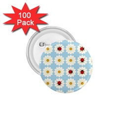 Ladybugs Pattern 1 75  Buttons (100 Pack)  by linceazul