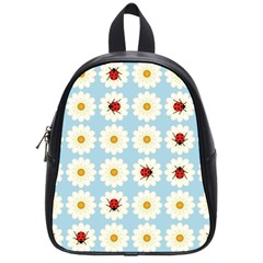 Ladybugs Pattern School Bags (small)  by linceazul