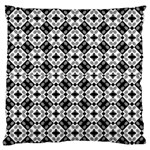 Geometric Modern Baroque Pattern Large Cushion Case (One Side) Front