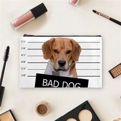 Bad Dog Cosmetic Bag (medium)  by Valentinaart