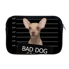 Bad Dog Apple Macbook Pro 17  Zipper Case by Valentinaart