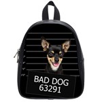 Bad dog School Bags (Small)  Front