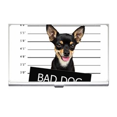 Bad Dog Business Card Holders by Valentinaart